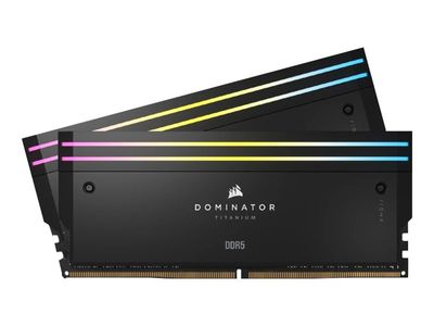 CORSAIR RAM Dominator Titanium RGB - 64 GB (2 x 32 GB Kit) - DDR5 6600 DIMM CL32_thumb