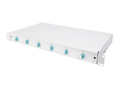 DIGITUS Professional fiber-optic splice box - 1U - 19"_thumb