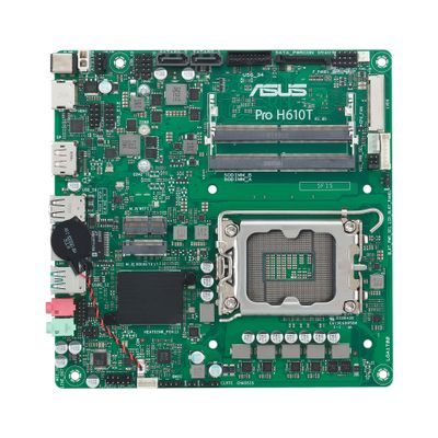 ASUS Mainboard Pro H610T-CSM - Mini-ITX - Socket LGA1700 - Intel H610_thumb