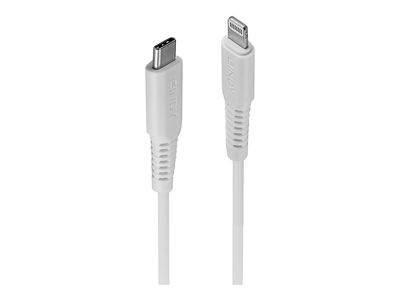 Cable Lindy USB C an Lightning Kabel weiß 1m_thumb