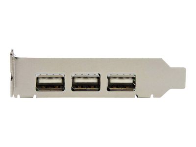StarTech.com 4 Port USB 2.0 HighSpeed PCI Express Low Profile Schnittstellenkarte - 1 x USB 2.0 intern (Buchse) 3 x USB extern (Buchse) - USB-Adapter - PCIe - 4 Anschlüsse_7