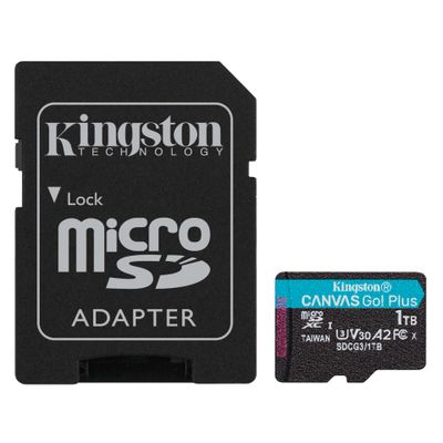 Kingston Flash-Card Canvas Go Plus inkl. SD Adapter - SDXC UHS-I - 1 TB_thumb