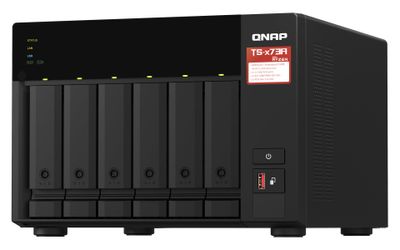 QNAP TS-673A NAS Tower Ryzen Embedded V1500B 8 GB DDR4 0 TB QNAP Turbo System Black_5