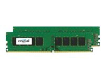 Crucial RAM - 8 GB (2 x 4 GB Kit) - DDR4 2400 DIMM CL17_thumb