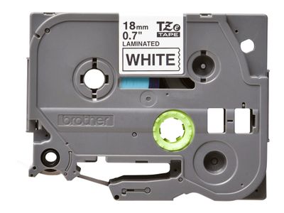 Brother laminated tape TZe-241 - Black on white_2