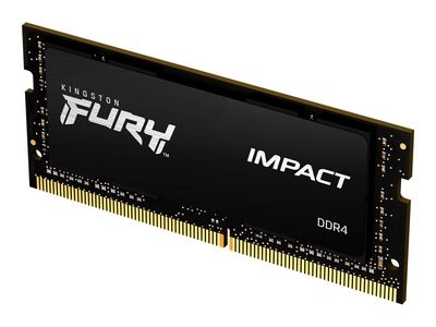 Kingston RAM FURY Impact - 32 GB (2 x 16 GB Kit) - DDR4 2666 SO-DIMM CL16_2