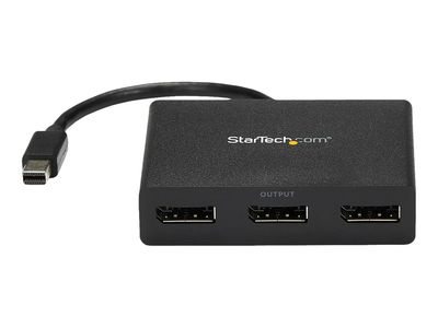StarTech.com Mini DisplayPort 1.2 auf DisplayPort MST Hub - Triple Head mDP/ DP Multi Stream Transport - DisplayPort Verteiler - Video-Verteiler - 3 Anschlüsse_2
