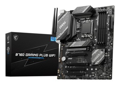 MSI Mainboard MSI B760 GAMING PLUS WIFI - ATX - Socket LGA1700 - Intel B760_thumb