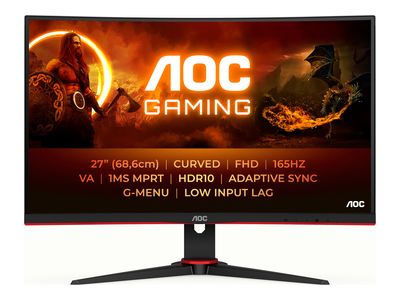 AOC Gaming C27G2E/BK - LED-Monitor - gebogen - Full HD (1080p) - 68.6 cm (27") - HDR_thumb