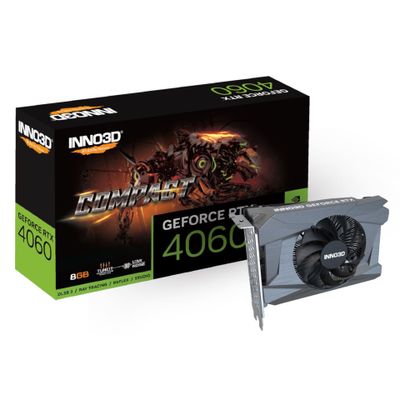 Inno3D GEFORCE RTX 4060 COMPACT - graphics card - GeForce RTX 4060 - 8 GB_1