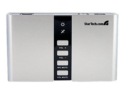 StarTech.com 7.1 USB Sound Card - External Sound Card for Laptop with SPDIF Digital Audio - Sound Card for PC - Silver (ICUSBAUDIO7D) - sound card_5