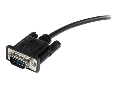 StarTech.com 1m Black Straight Through DB9 RS232 Serial Cable - DB9 RS232 Serial Extension Cable - Male to Female Cable (MXT1001MBK) - serial extension cable - 1 m_2