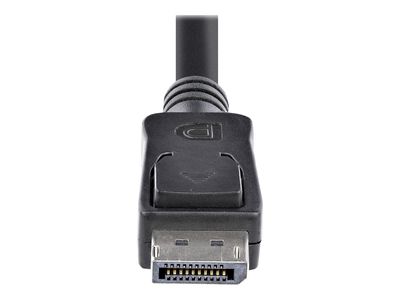 StarTech.com DisplayPort Kabel mit Verriegelung 7m (Stecker/Stecker) - dp (20 Pin) Kabel Schwarz - DisplayPort Audio- / Videokabel - DisplayPort-Kabel - 7 m_5