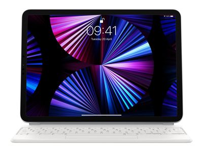 Apple Tastatur und Foliohülle Magic Keyboard - iPad Pro (3. Generation)/iPad Air (4. Generation) -27.94 cm (11") - Weiß_1