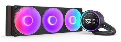 NZXT Kraken Elite 360 RGB Prozessor All-in-One-Flüssigkeitskühler 12 cm Schwarz 1 Stück(e)_thumb