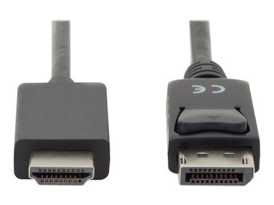 DIGITUS DisplayPort Adapterkabel - DP Stecker/HDMI Typ-A Stecker - 2 m_2