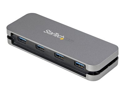 StarTech.com 4 Port USB 3.0 Hub - SuperSpeed 5 Gbit/s USB 3.1 Gen 1 Type-A Verteiler - USB Bus Powered -  28cm USB Host Kabel (HB30AM4AB) - Hub - 4 Anschlüsse_3