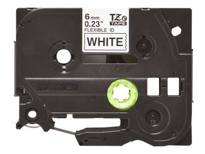 Brother flexible tape TZe-FX211 - Black on white_2
