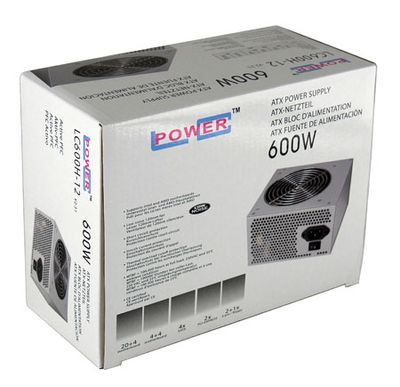 LC Power power supply Office LC600H-12 V2.31 - 600 Watt_2