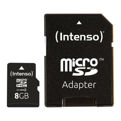 Intenso - flash memory card - 8 GB - SDHC_thumb