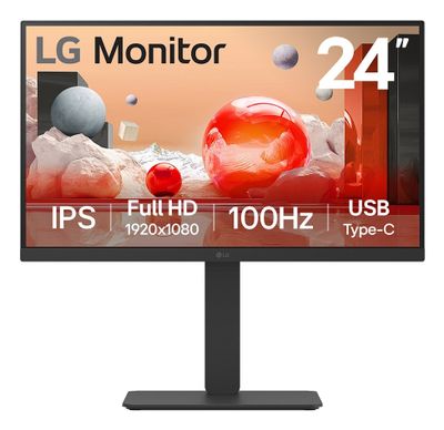LG 24BA650 computer monitor 60.5 cm (23.8") 1920 x 1080 pixels Full HD LED Black_thumb