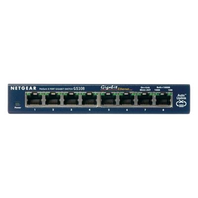 NETGEAR Switch GS108GE - 8 Ports - 8x GE (10/100/1000)_thumb