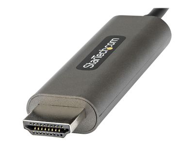 StarTech.com 4m USB-C auf HDMI Kabel 4K 60Hz mit HDR10 - Ultra HD Video Adapter Kabel - DP 1.4 Alt Mode HBR3 (CDP2HDMM4MH) - Adapterkabel - HDMI / USB - 4 m_4