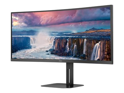 AOC LED Curved-Display CU34V5C - 86.4 cm (34") - 3440 x 1440 UWQHD_thumb