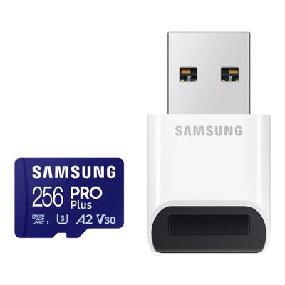 Samsung PRO Plus MB-MD256SB - flash memory card - 256 GB - microSDXC UHS-I_thumb