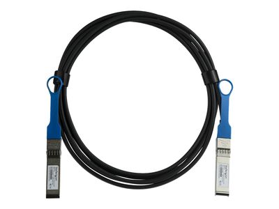 StarTech.com 3m 10G SFP+ to SFP+ Direct Attach Cable for HPE JD097C - 10GbE SFP+ Copper DAC 10 Gbps Low Power Passive Twinax - 10GBase direct attach cable - 3 m - black_thumb