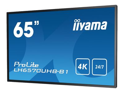 iiyama LCD-Display ProLite LH6570UHB-B1 - 165 cm (65") - 3840 x 2160 4K Ultra HD_3