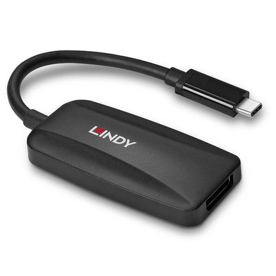 Lindy 43337 Videokabel-Adapter 0,13 m USB Typ-C DisplayPort Schwarz_3