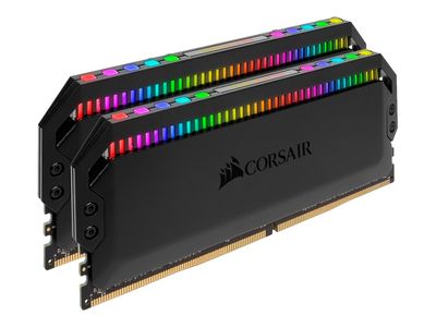 CORSAIR Dominator Platinum RGB RAM - 32 GB (2 x 16 GB Kit) - DDR4 3200 UDIMM CL16_3
