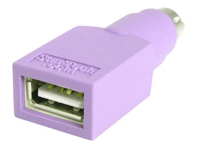 StarTech.com USB auf PS/2 Tastatur Adapter - Keyboard Adapter PS/2 (6 pin Mini-DIN) Stecker zu USB A (4 pin) Buchse - Ersatzadapter - Tastaturadapter_2