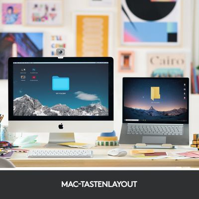 Logitech Tastatur MX Keys Mini for Mac - Hellgrau_5