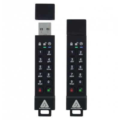 Apricorn Aegis Secure Key 3z USB flash drive 128 GB USB Type-A 3.2 Gen 1 (3.1 Gen 1) Black_4