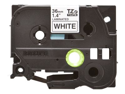 Brother laminated tape TZe-261 - Black on white_2