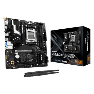 ASRock Mainboard B850M-X WiFi R2.0 - Micro ATX - Socket AM5 - AMD B850_thumb
