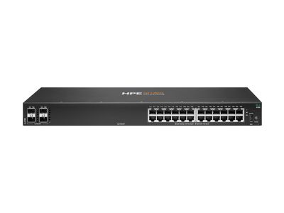 HPE Aruba 6100 24G 4SFP+ Switch - Switch - 28 Anschlüsse - managed - an Rack montierbar_2