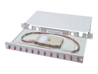 DIGITUS Professional DN-96331-4 - fiber-optic splice box - 1U - 19"_thumb