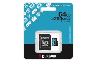 Kingston Flash-Card inkl. SD-Adapter Canvas Go! Plus - microSDXC UHS-I - 64 GB_5