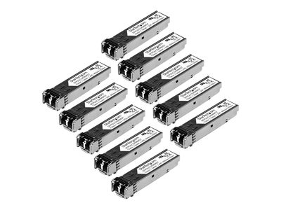 StarTech.com Gigabit LWL SFP Transceiver Modul - Cisco GLC-SX-MM kompatibel - MM LC - 550m - Mini GBIC 10er Pack - 1000Base-SX - SFP (Mini-GBIC)-Transceiver-Modul - 1GbE_2