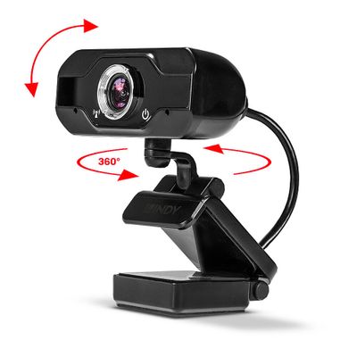 Lindy 43300 Webcam 1920 x 1080 Pixel USB 2.0 Schwarz_3