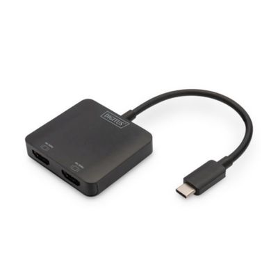 DIGITUS MST Hub - Video-Verteiler - USB-C - 2 Anschlüsse_thumb