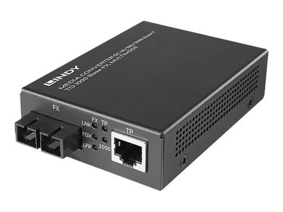 Adap Lindy Media Converter SC 1000 Base-FX_2