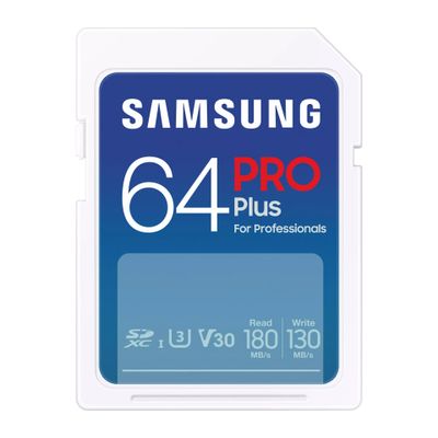 Samsung PRO Plus MB-SD64S - flash memory card - 64 GB - SDXC UHS-I_thumb