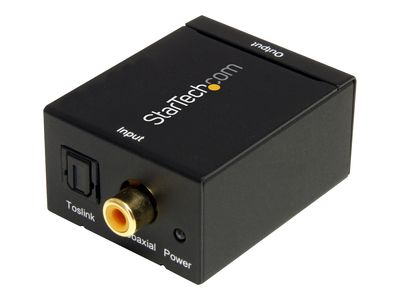 StarTech.com SPDIF Digital Koaxial und Toslink (Optisch) auf Stereo RCA Audio Konverter - digitaler Audiokonverter (koaxial/optisch)_thumb