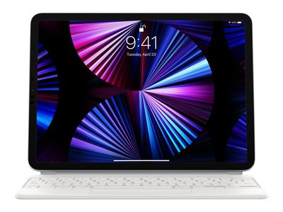 Apple Tastatur und Foliohülle Magic Keyboard - iPad Pro (3. Generation)/iPad Air (4. Generation) - 27.94 cm (11") - Weiß_1