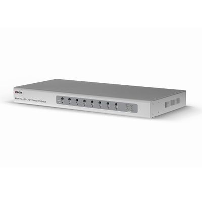 Lindy 39526 Tastatur/Video/Maus (KVM)-Switch Rack-Einbau Silber_5