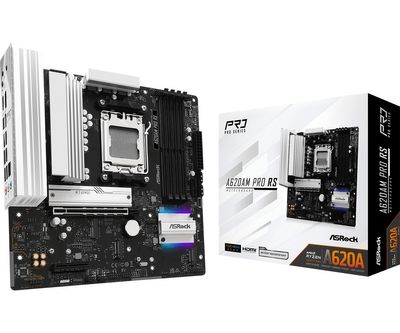 Asrock A620AM Pro RS AMD A620A Socket AM5 micro ATX_thumb